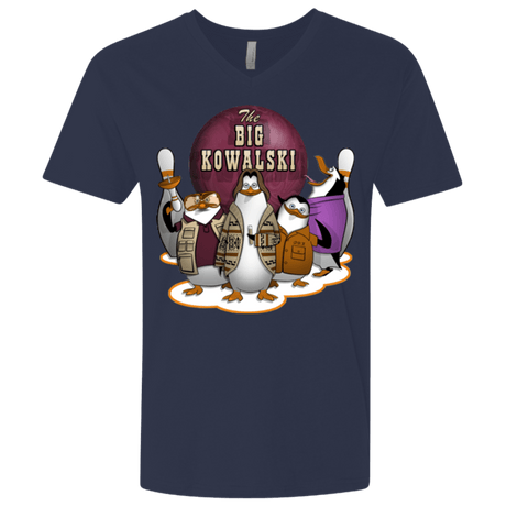 T-Shirts Midnight Navy / X-Small The Big Kowalski Men's Premium V-Neck