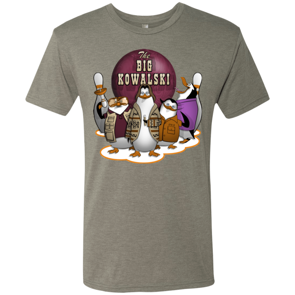 T-Shirts Venetian Grey / Small The Big Kowalski Men's Triblend T-Shirt