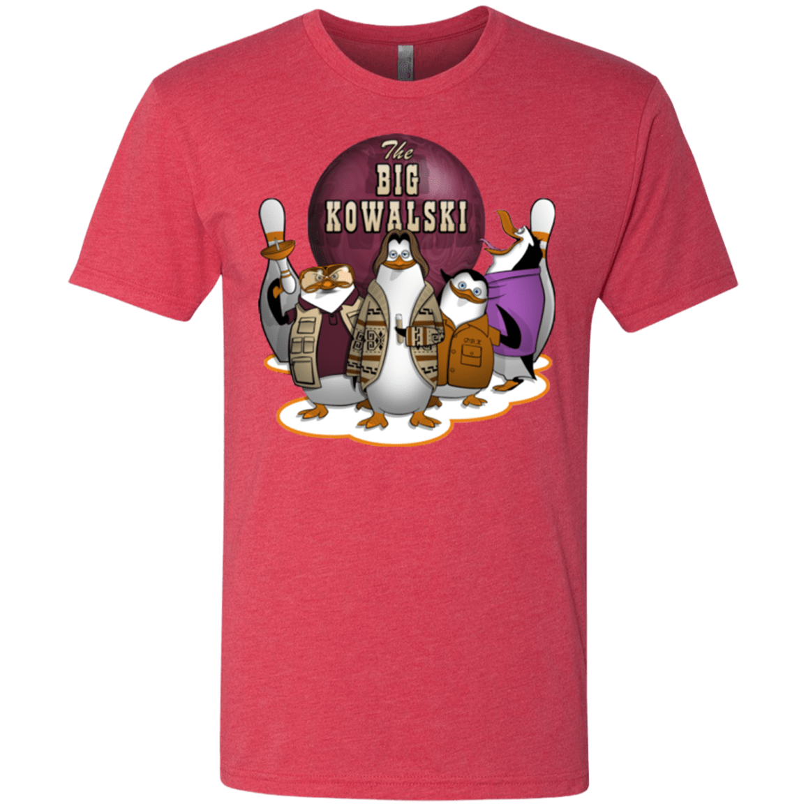 T-Shirts Vintage Red / Small The Big Kowalski Men's Triblend T-Shirt