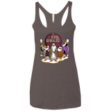 T-Shirts Macchiato / X-Small The Big Kowalski Women's Triblend Racerback Tank