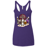T-Shirts Purple / X-Small The Big Kowalski Women's Triblend Racerback Tank