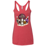 T-Shirts Vintage Red / X-Small The Big Kowalski Women's Triblend Racerback Tank