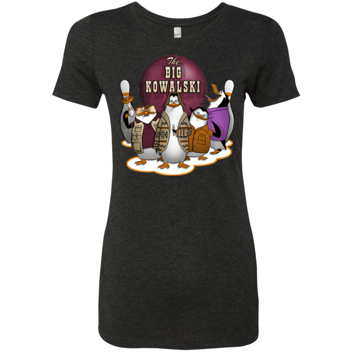 T-Shirts Vintage Black / Small The Big Kowalski Women's Triblend T-Shirt