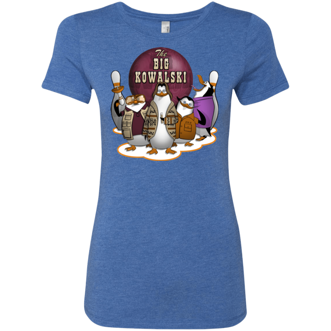 T-Shirts Vintage Royal / Small The Big Kowalski Women's Triblend T-Shirt