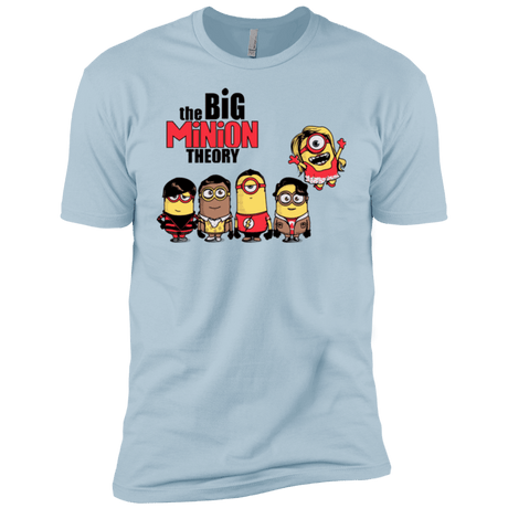 T-Shirts Light Blue / YXS THE BIG MINION THEORY Boys Premium T-Shirt