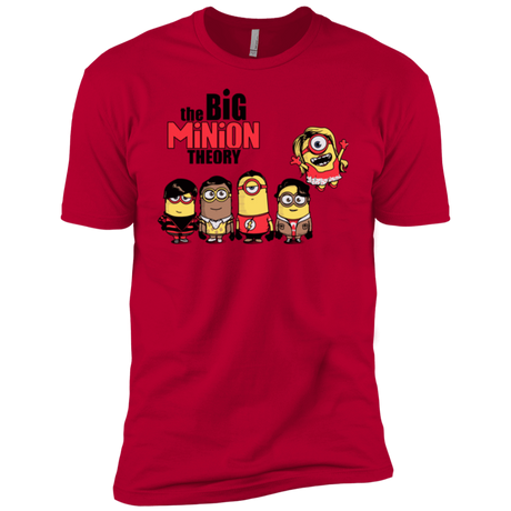 T-Shirts Red / YXS THE BIG MINION THEORY Boys Premium T-Shirt