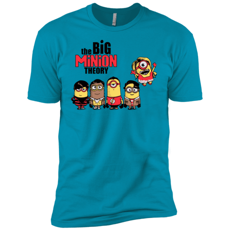 T-Shirts Turquoise / YXS THE BIG MINION THEORY Boys Premium T-Shirt