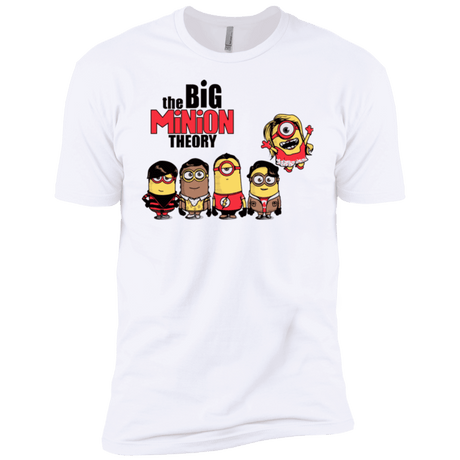 T-Shirts White / YXS THE BIG MINION THEORY Boys Premium T-Shirt