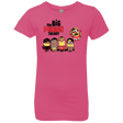 T-Shirts Hot Pink / YXS THE BIG MINION THEORY Girls Premium T-Shirt