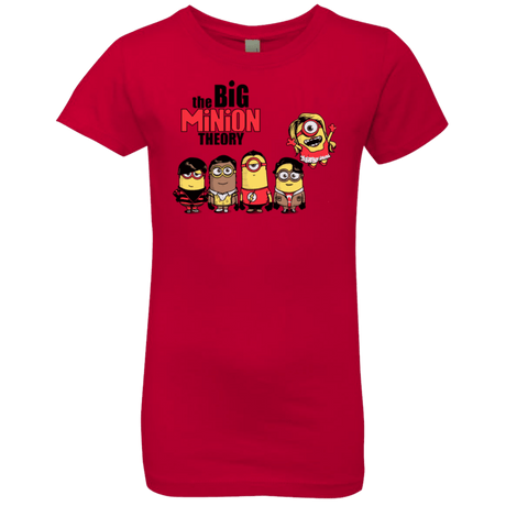 THE BIG MINION THEORY Girls Premium T-Shirt