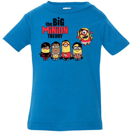 T-Shirts Cobalt / 6 Months THE BIG MINION THEORY Infant Premium T-Shirt