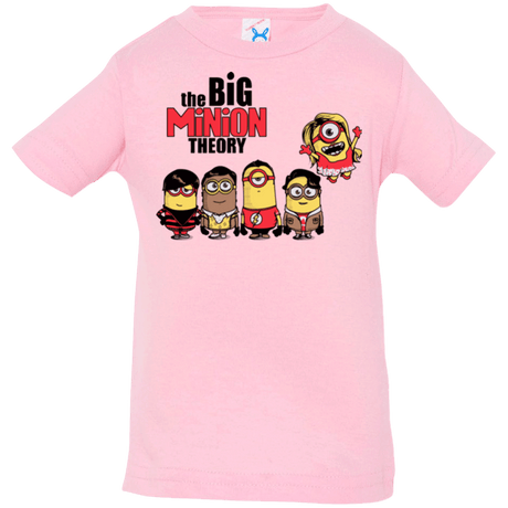 T-Shirts Pink / 6 Months THE BIG MINION THEORY Infant Premium T-Shirt