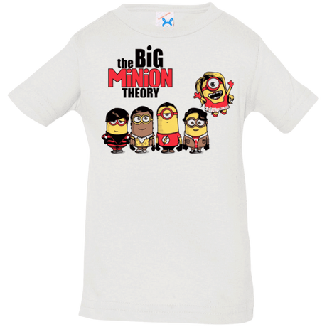 T-Shirts White / 6 Months THE BIG MINION THEORY Infant Premium T-Shirt