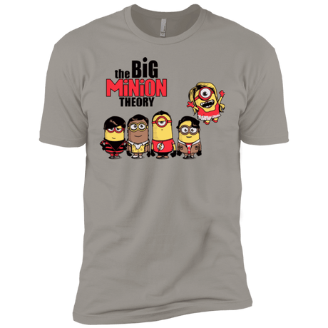 T-Shirts Light Grey / X-Small THE BIG MINION THEORY Men's Premium T-Shirt