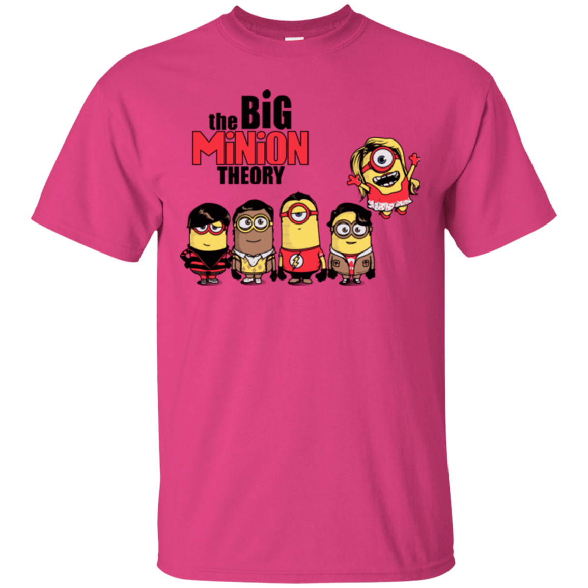 T-Shirts Heliconia / Small THE BIG MINION THEORY T-Shirt