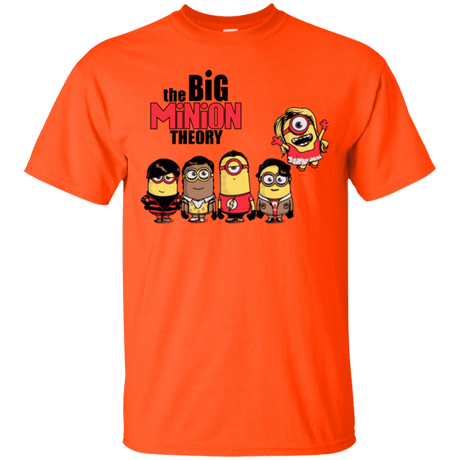 T-Shirts Orange / Small THE BIG MINION THEORY T-Shirt