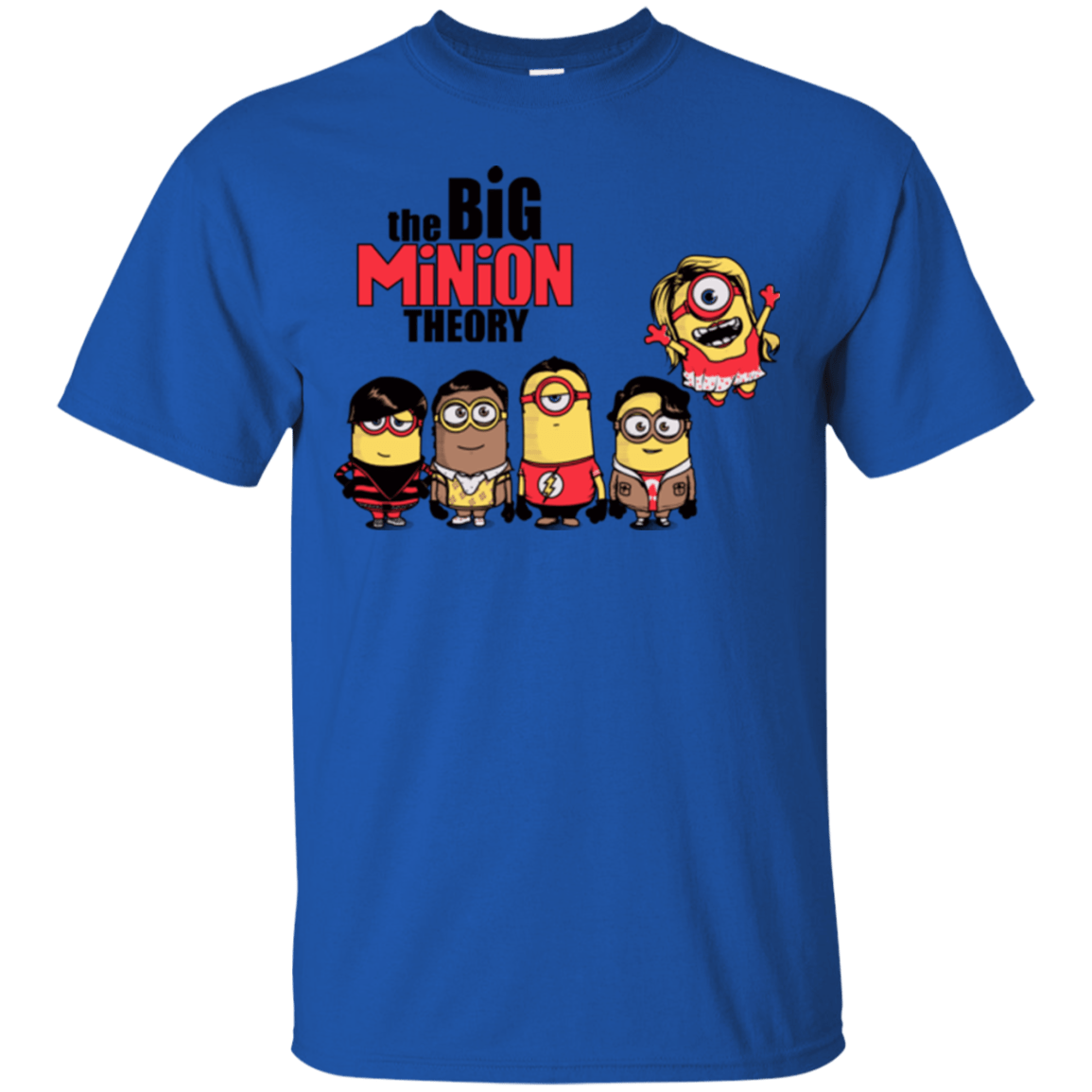 T-Shirts Royal / Small THE BIG MINION THEORY T-Shirt
