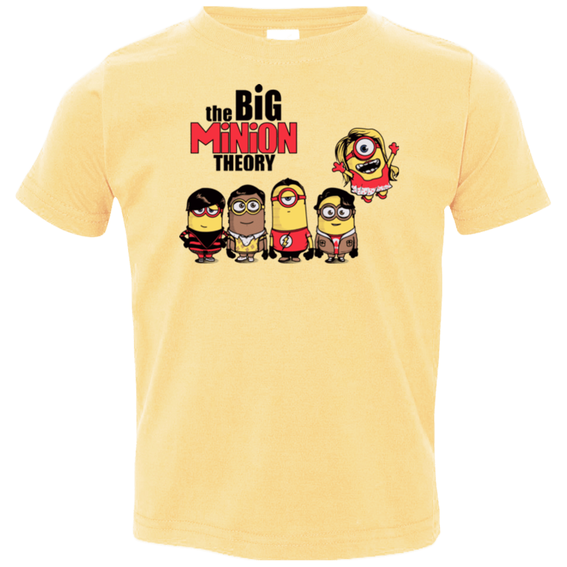 T-Shirts Butter / 2T THE BIG MINION THEORY Toddler Premium T-Shirt