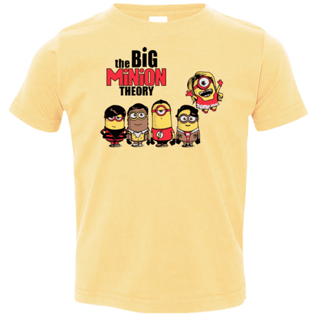 T-Shirts Butter / 2T THE BIG MINION THEORY Toddler Premium T-Shirt