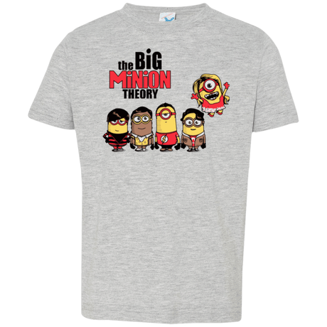 T-Shirts Heather / 2T THE BIG MINION THEORY Toddler Premium T-Shirt