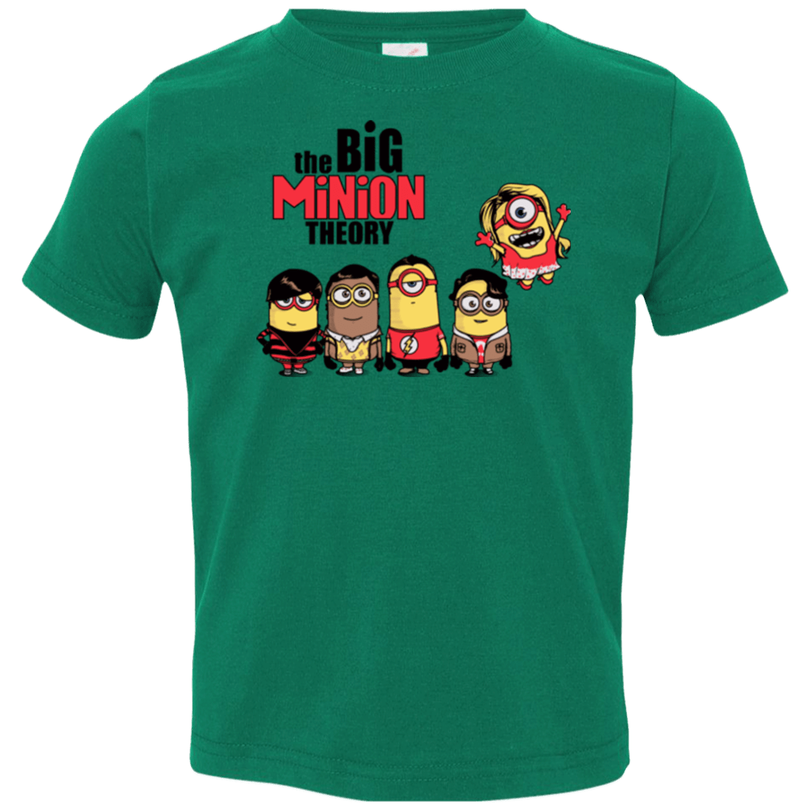 T-Shirts Kelly / 2T THE BIG MINION THEORY Toddler Premium T-Shirt