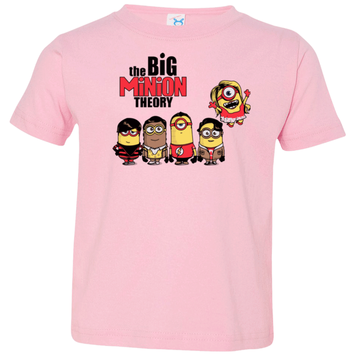 T-Shirts Pink / 2T THE BIG MINION THEORY Toddler Premium T-Shirt