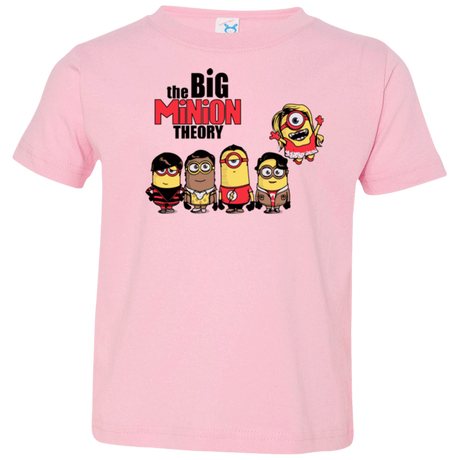 T-Shirts Pink / 2T THE BIG MINION THEORY Toddler Premium T-Shirt