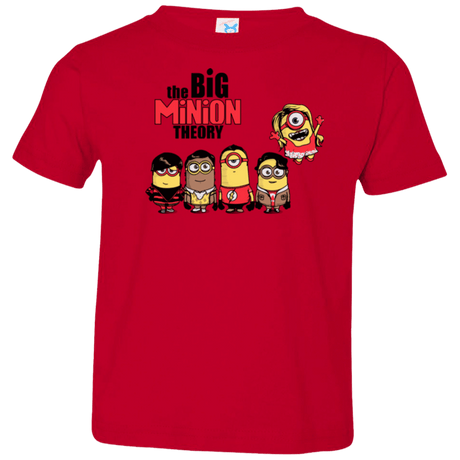 T-Shirts Red / 2T THE BIG MINION THEORY Toddler Premium T-Shirt