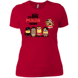 T-Shirts Red / X-Small THE BIG MINION THEORY Women's Premium T-Shirt