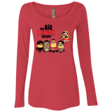 T-Shirts Vintage Red / Small THE BIG MINION THEORY Women's Triblend Long Sleeve Shirt