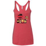 T-Shirts Vintage Red / X-Small THE BIG MINION THEORY Women's Triblend Racerback Tank