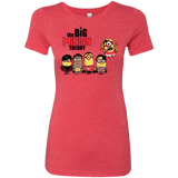 T-Shirts Vintage Red / Small THE BIG MINION THEORY Women's Triblend T-Shirt