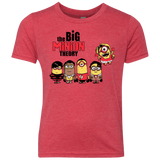 T-Shirts Vintage Red / YXS THE BIG MINION THEORY Youth Triblend T-Shirt