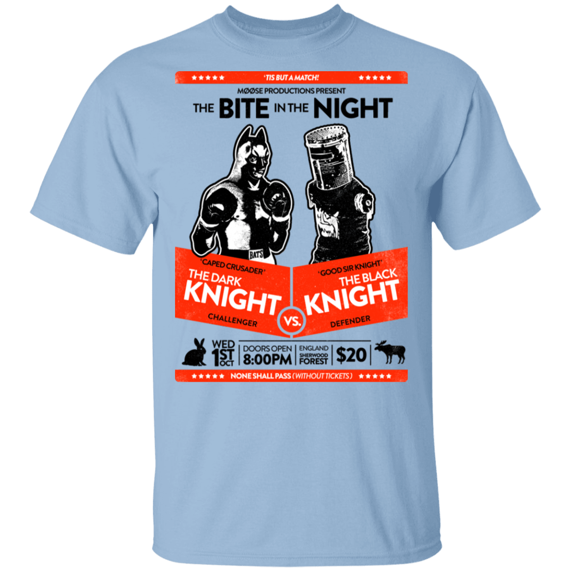 T-Shirts Light Blue / S The Bite In The Night T-Shirt