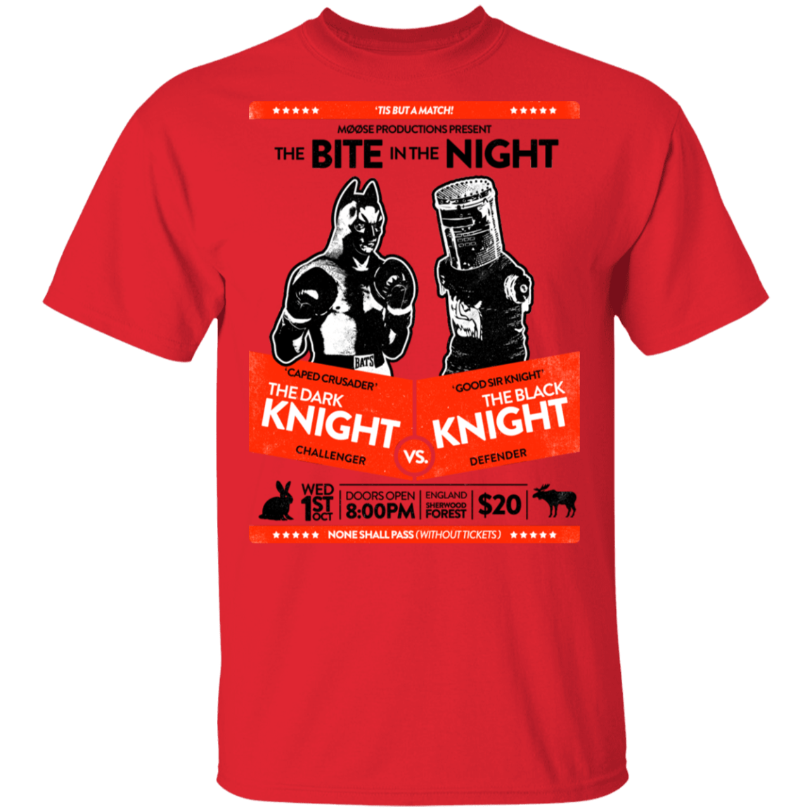 T-Shirts Red / S The Bite In The Night T-Shirt