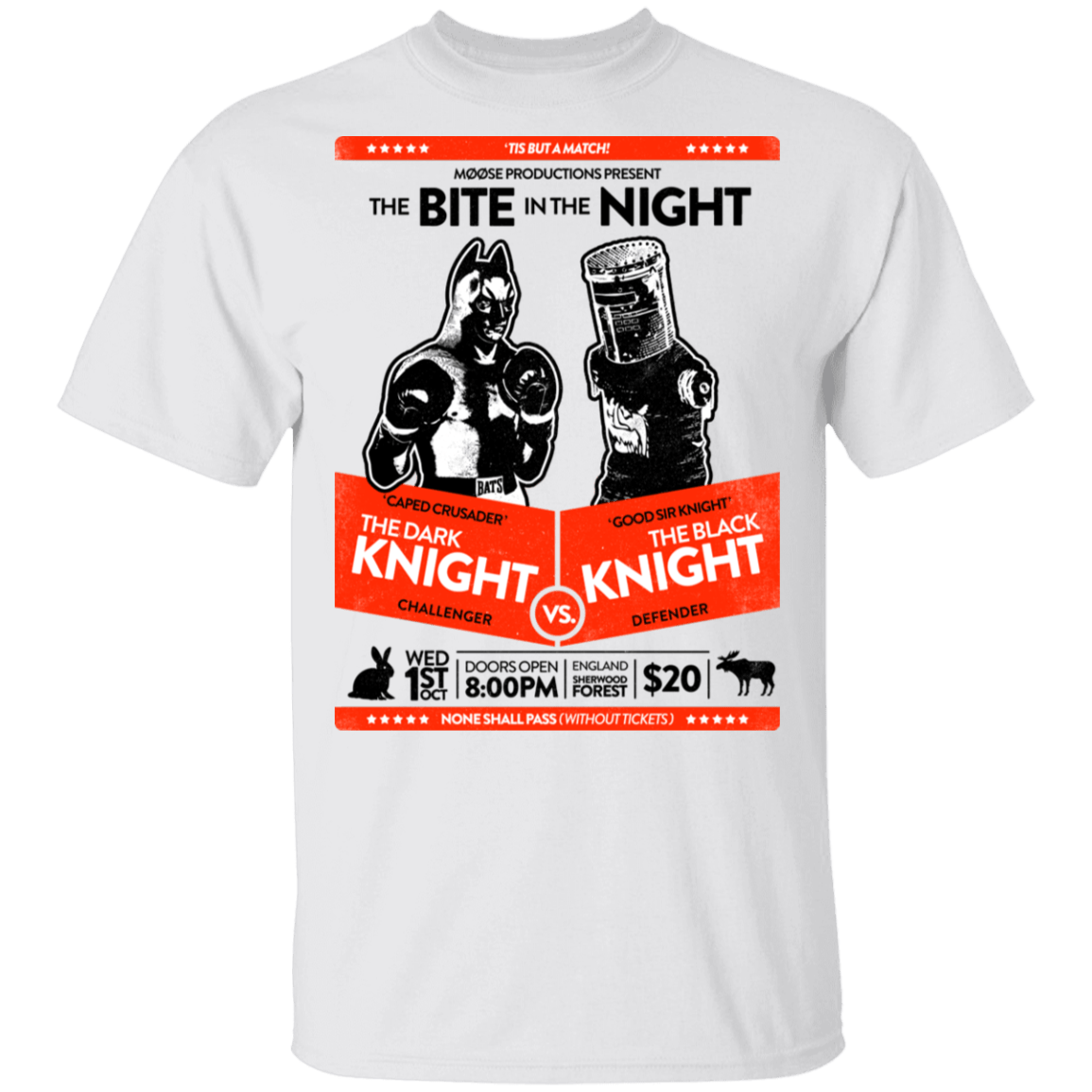 T-Shirts White / S The Bite In The Night T-Shirt