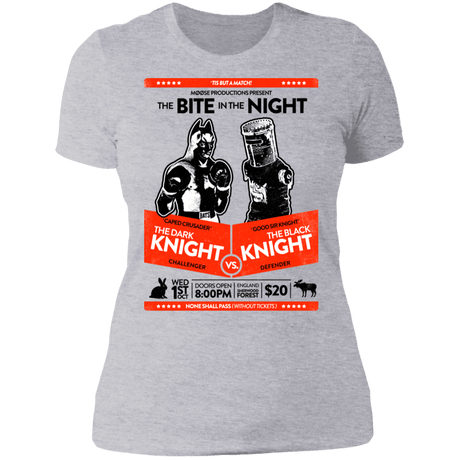 T-Shirts Heather Grey / S The Bite In The Night Women's Premium T-Shirt