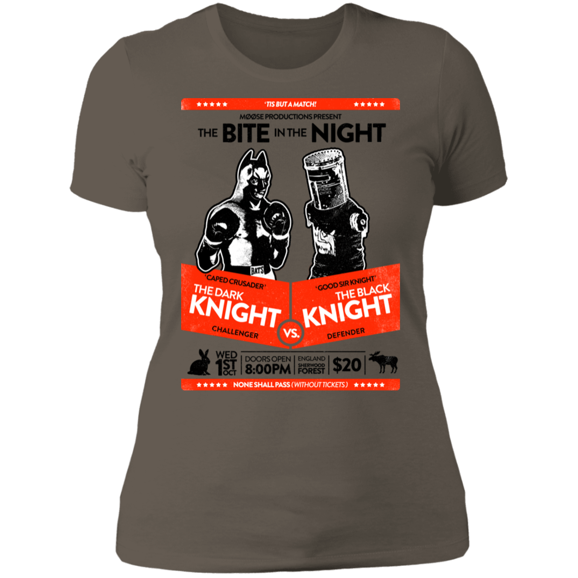 T-Shirts Warm Grey / S The Bite In The Night Women's Premium T-Shirt