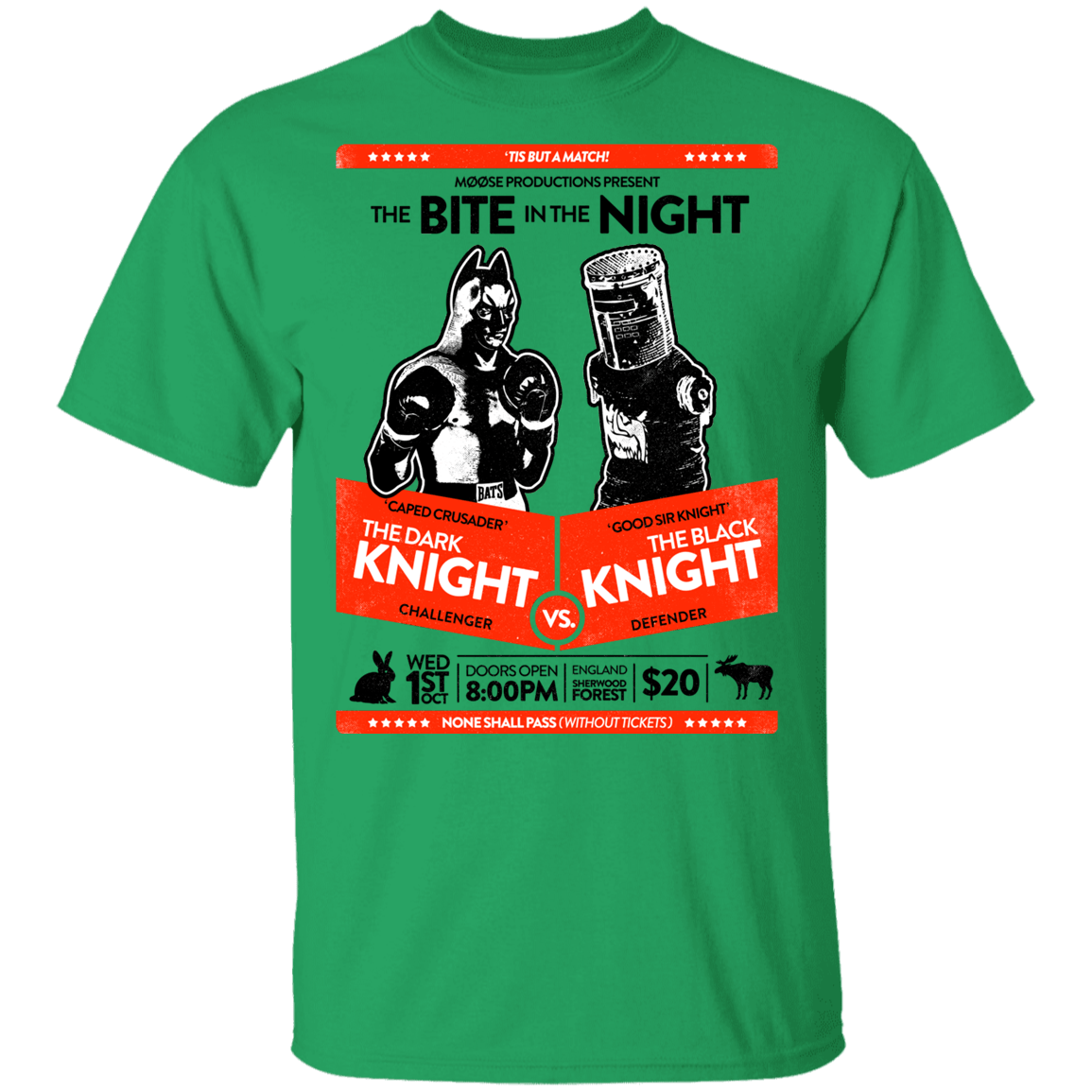 T-Shirts Irish Green / YXS The Bite In The Night Youth T-Shirt