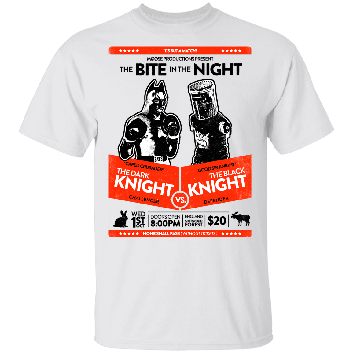 T-Shirts White / YXS The Bite In The Night Youth T-Shirt