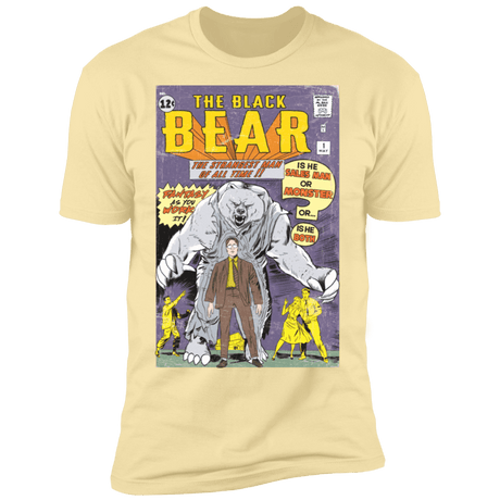 T-Shirts Banana Cream / S The Black Bear Men's Premium T-Shirt