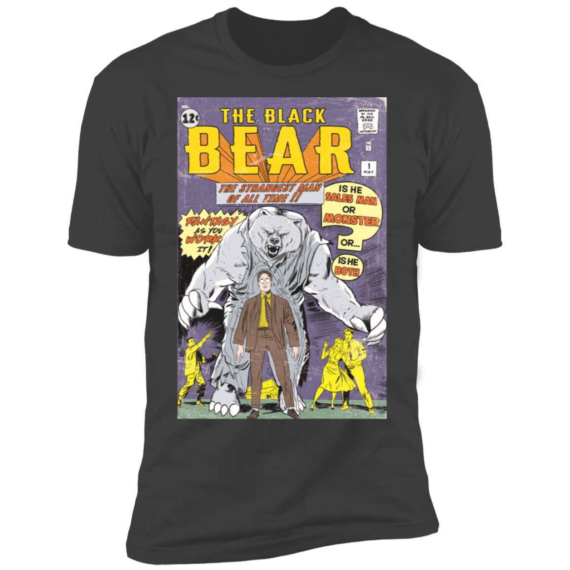 T-Shirts Heavy Metal / S The Black Bear Men's Premium T-Shirt