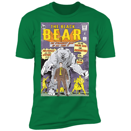 T-Shirts Kelly Green / S The Black Bear Men's Premium T-Shirt