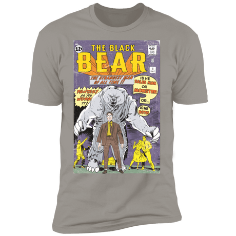T-Shirts Light Grey / S The Black Bear Men's Premium T-Shirt