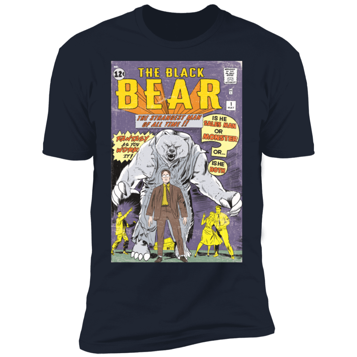 T-Shirts Midnight Navy / S The Black Bear Men's Premium T-Shirt