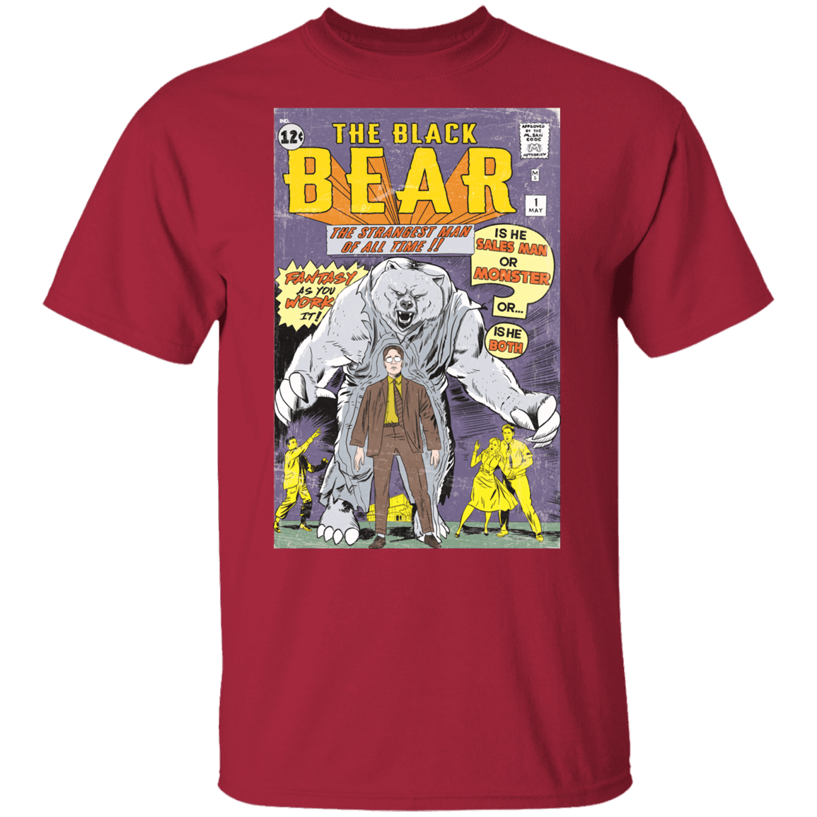 T-Shirts Cardinal / YXS The Black Bear Youth T-Shirt