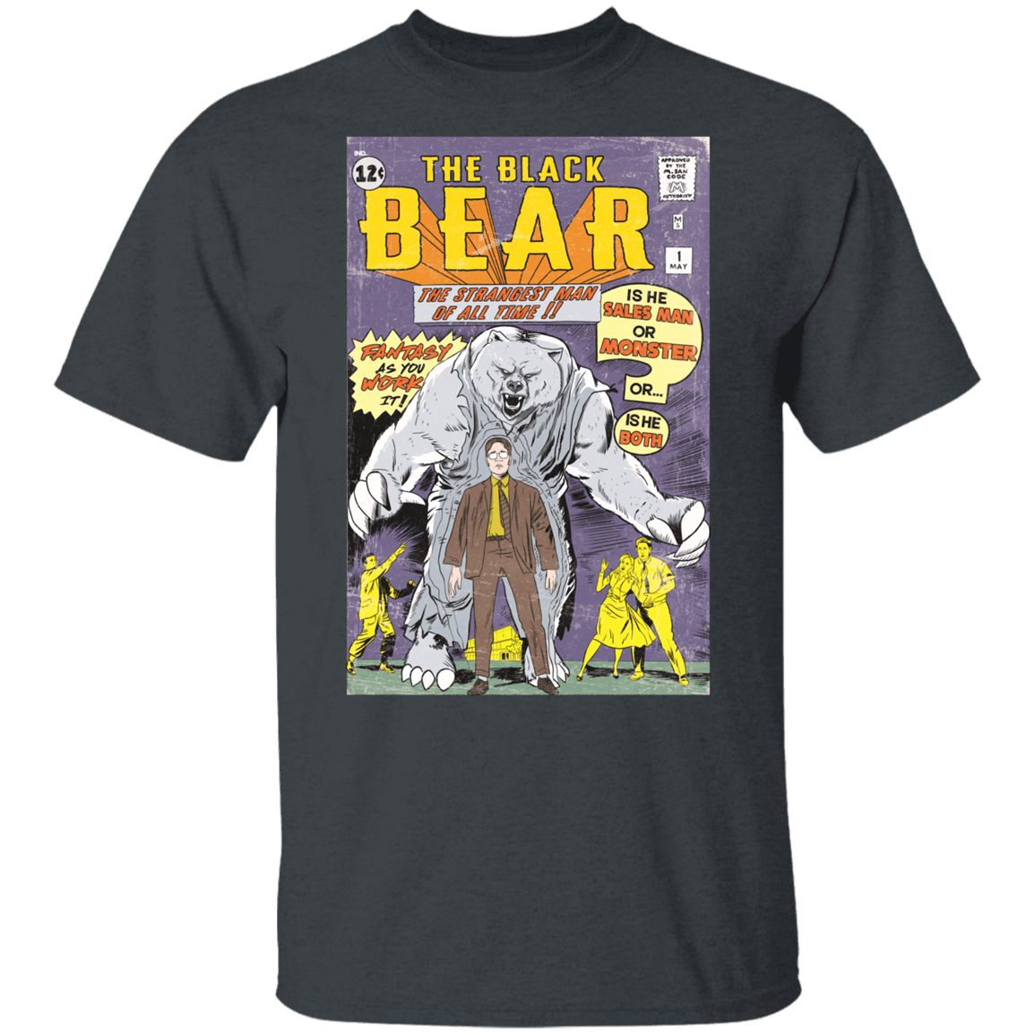 T-Shirts Dark Heather / YXS The Black Bear Youth T-Shirt