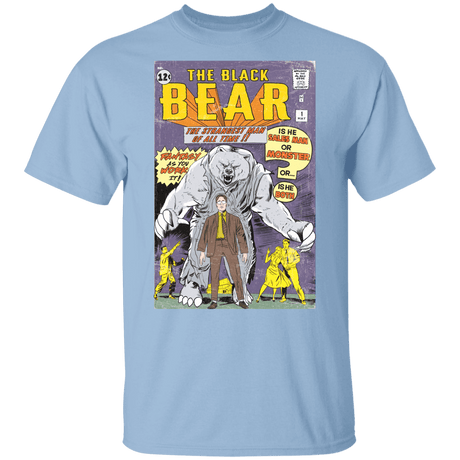 T-Shirts Light Blue / YXS The Black Bear Youth T-Shirt
