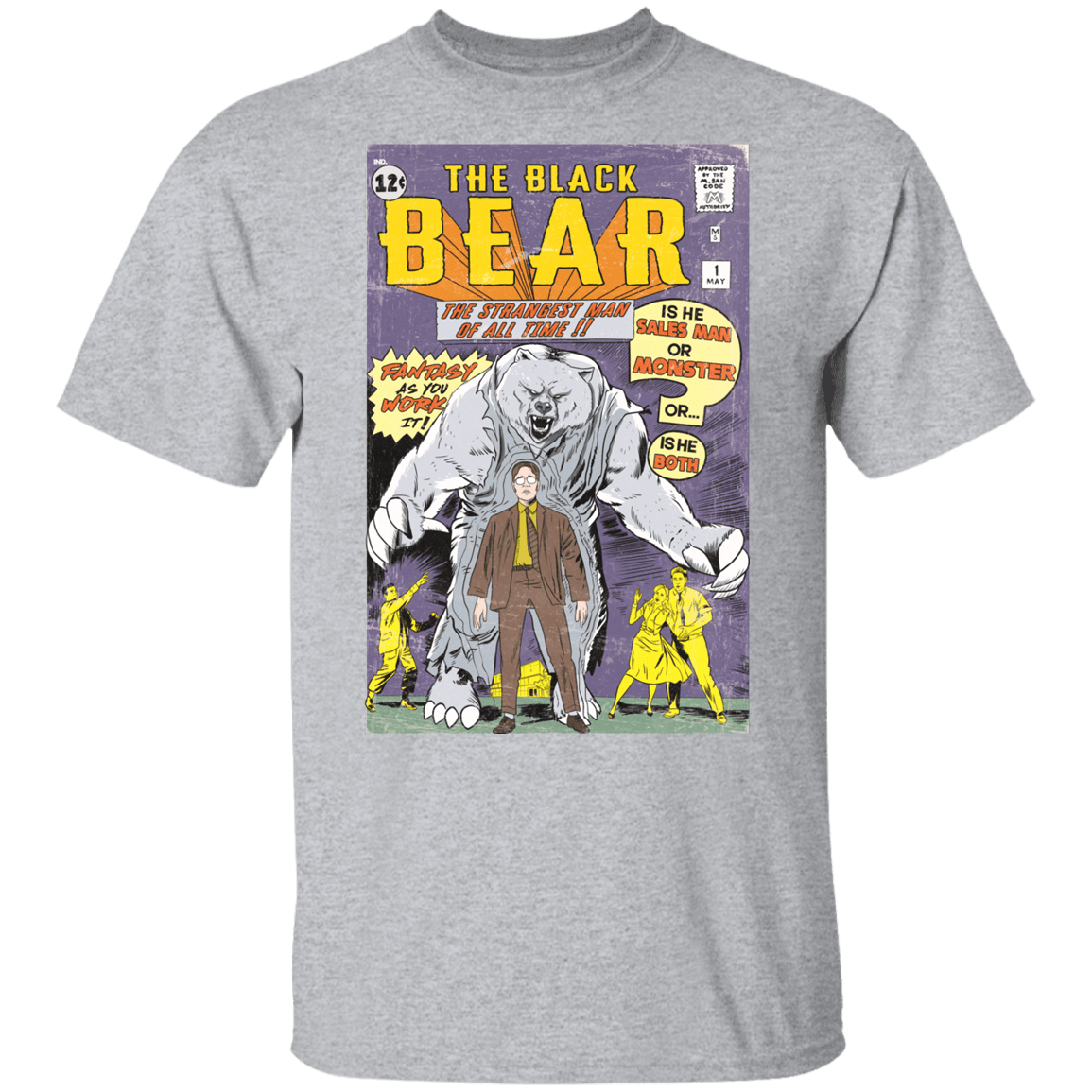 T-Shirts Sport Grey / YXS The Black Bear Youth T-Shirt