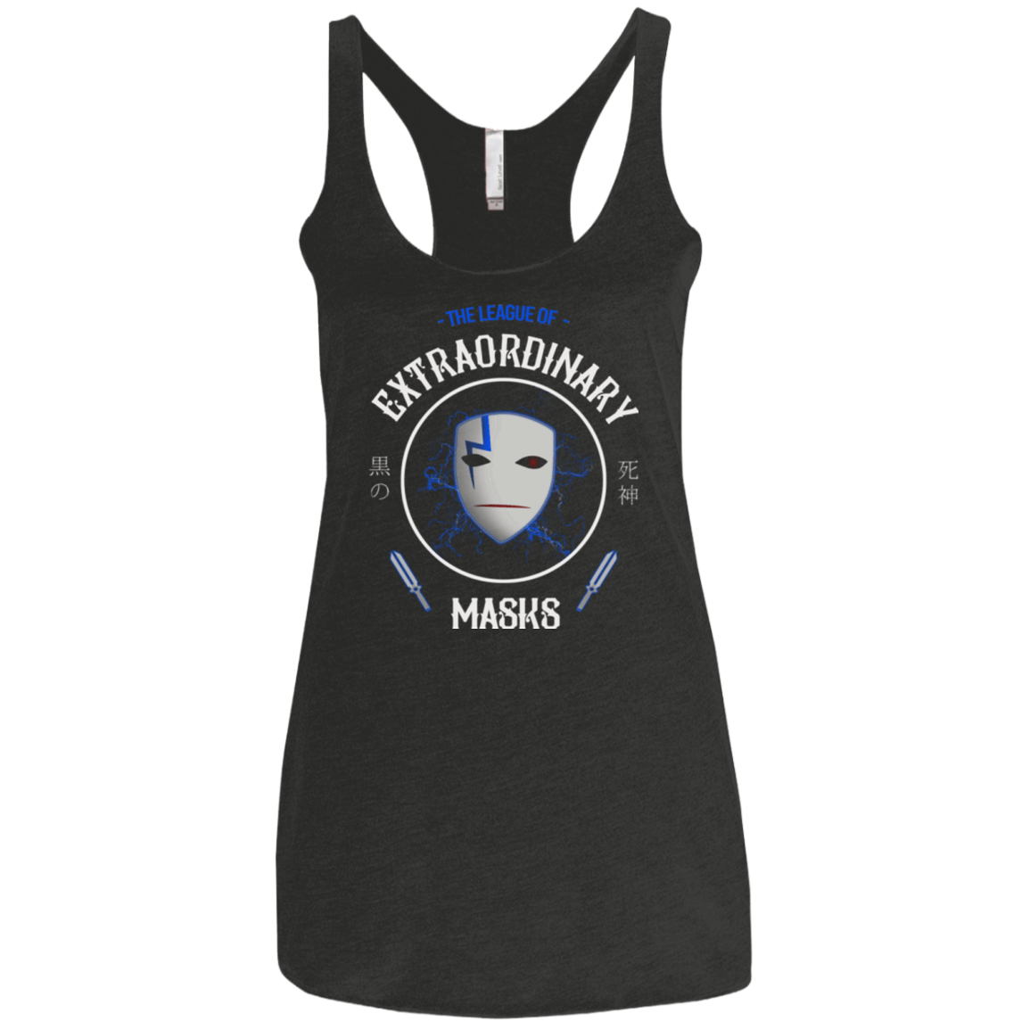 T-Shirts Vintage Black / X-Small The Black Reaper Women's Triblend Racerback Tank